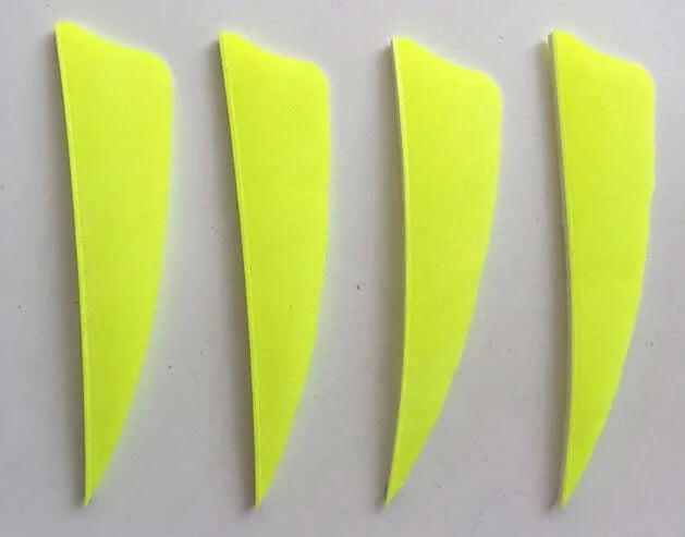 100 pcs 3" Arrow Turkey Feather Fletching Vanes