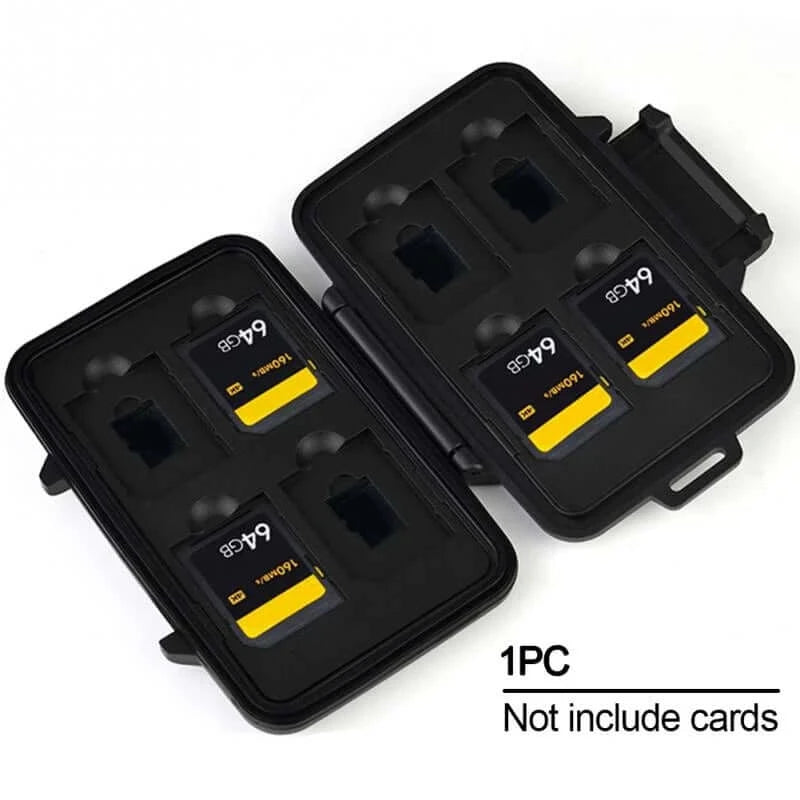 110*20*75mm Waterproof Memory Card Case - Lightweight Organizer