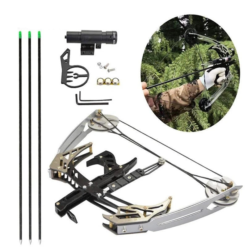 25lbs Mini Compound Bow And Arrow Set – Battling Blades