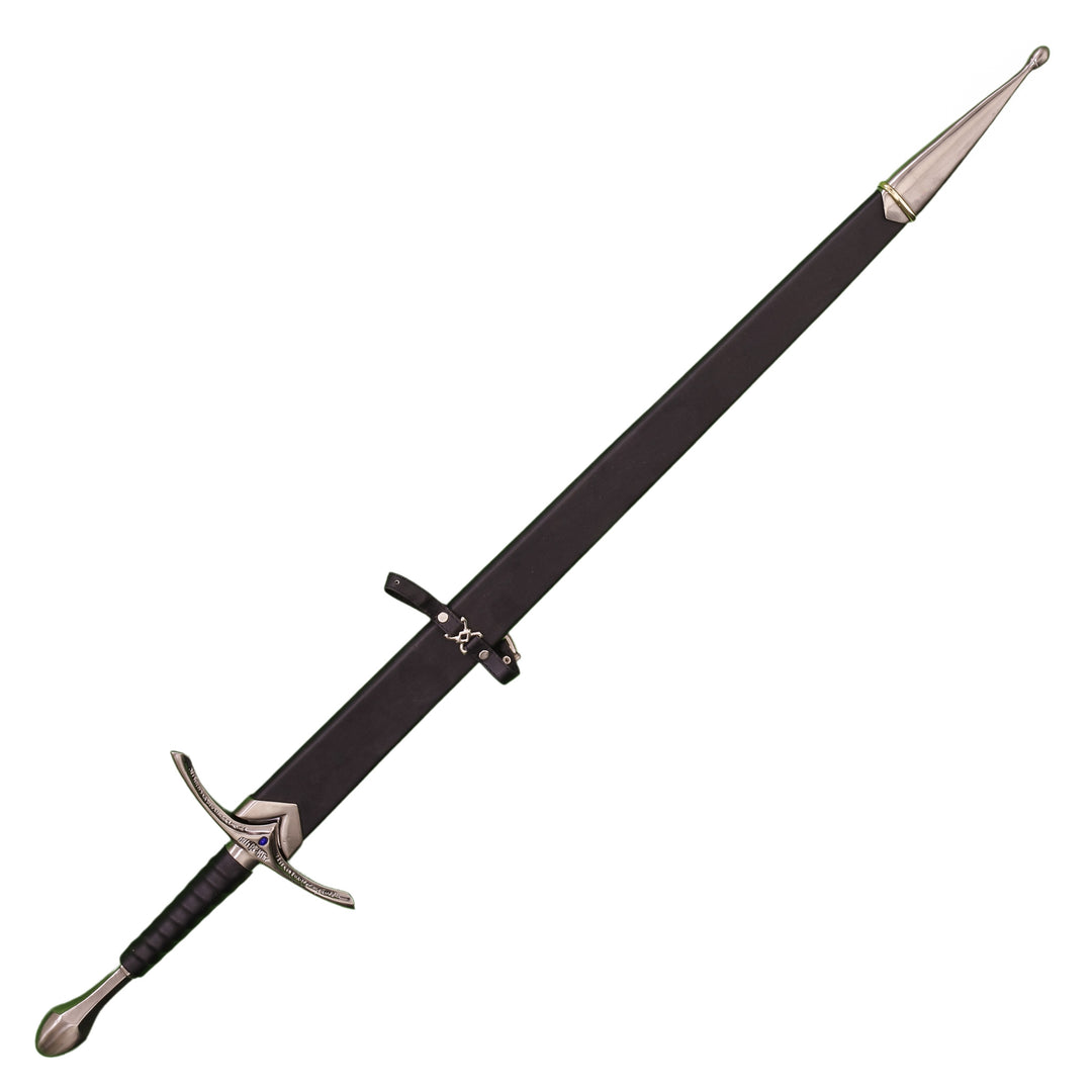 Black Longsword- Black Sword- Stainless Steel - 37"