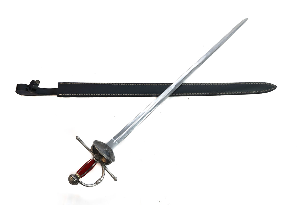 Rapier Sword- 1095 Steel High Carbon Zorro/ Fencing Sword-38"