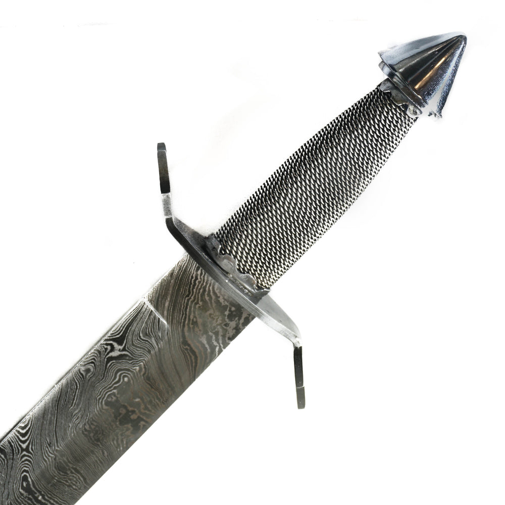 Arabian Scimitar Sword- High Carbon Damascus Steel -25" Battle Ready