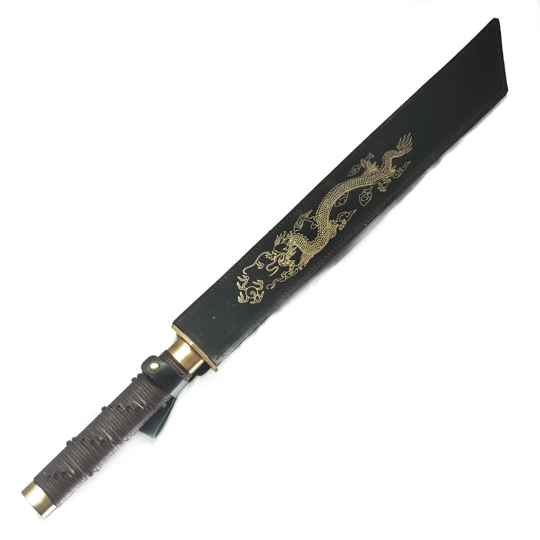 Ninja Sword- 1095 Steel Sword- 30" Ninjutsu/ Ninjato/ Short Straight Katana Sword