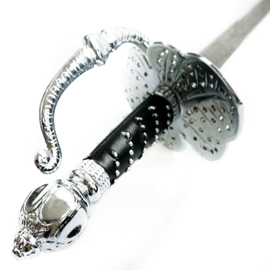 Rapier Sword- Leaf Guard - Handmade High Carbon Damascus Steel Zorro/ Fencing -36"