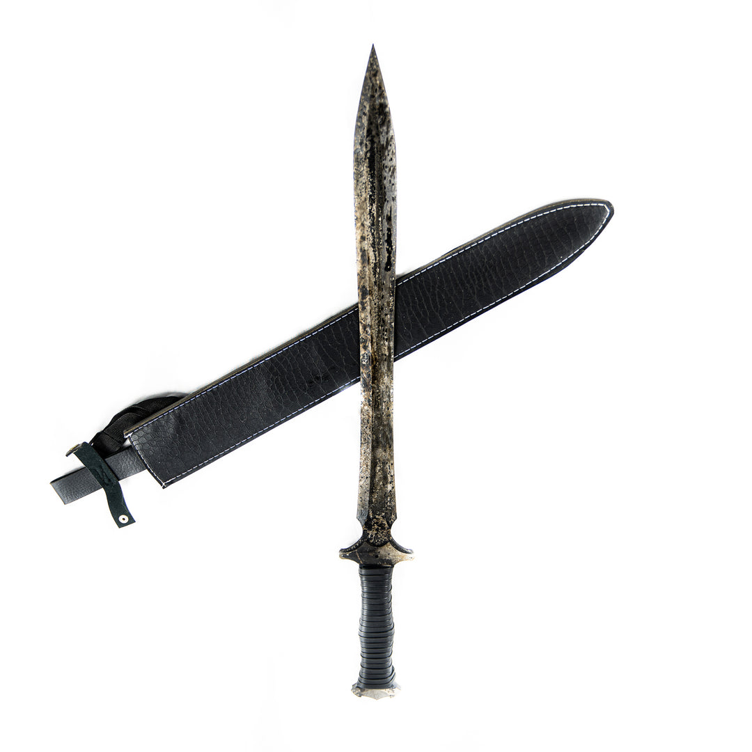 Viking Sword- High Carbon Damascus Steel Sword- Antique Style- 29"