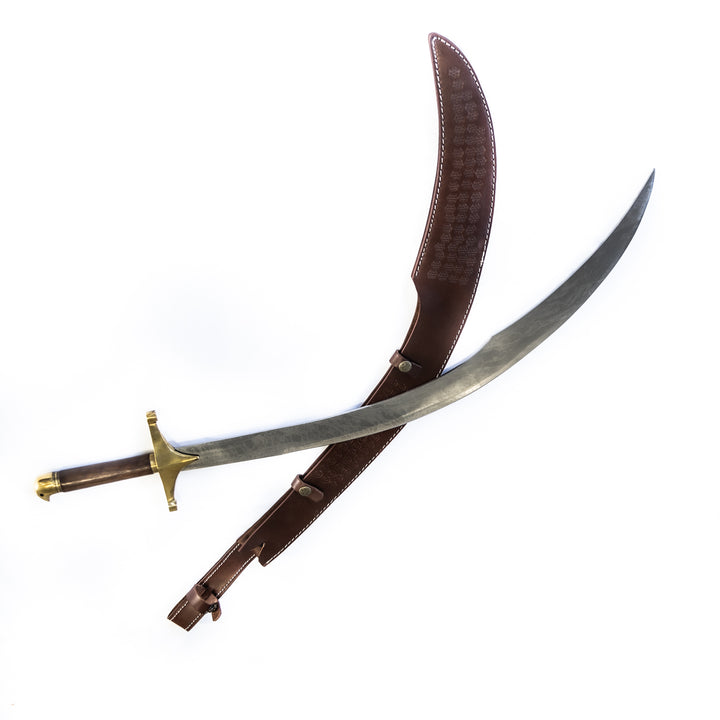 Eagle Scimitar Sword- High Carbon 1095 Steel -32"
