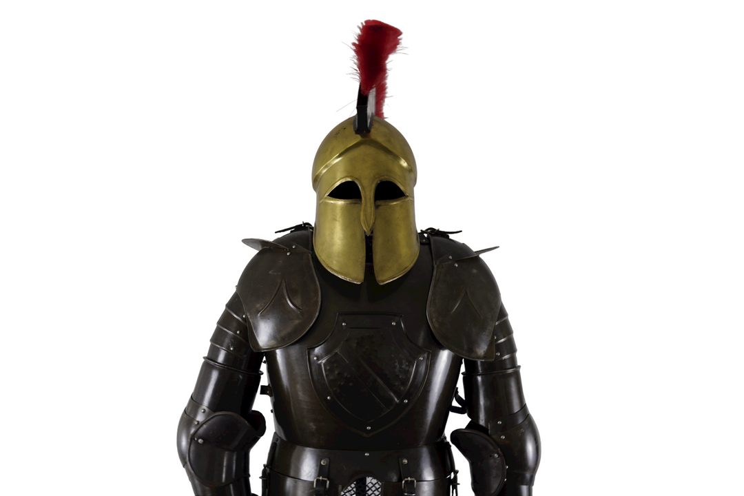 Spartan Suit of Armor- Greek Suit of Armor with Shield and Sword- Wearable