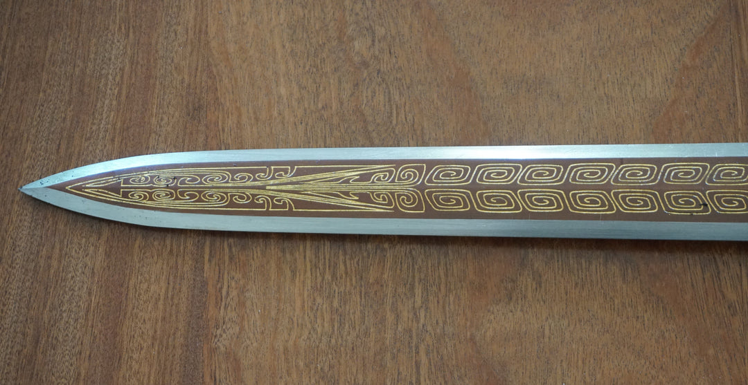 Gladius Sword- High Carbon Damascus Steel Sword- 30"- Gladiator/ Roman Sword
