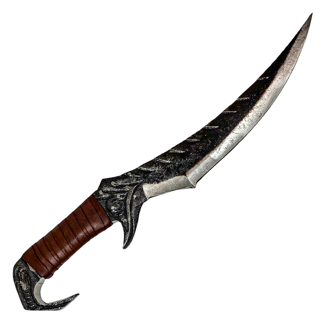 Fantasy Knife- High Carbon 1095 Steel Sword -17"- Curved Knife