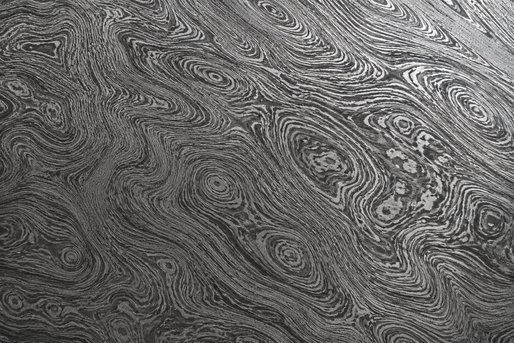 Damascus Steel Sample for Steel Explanation