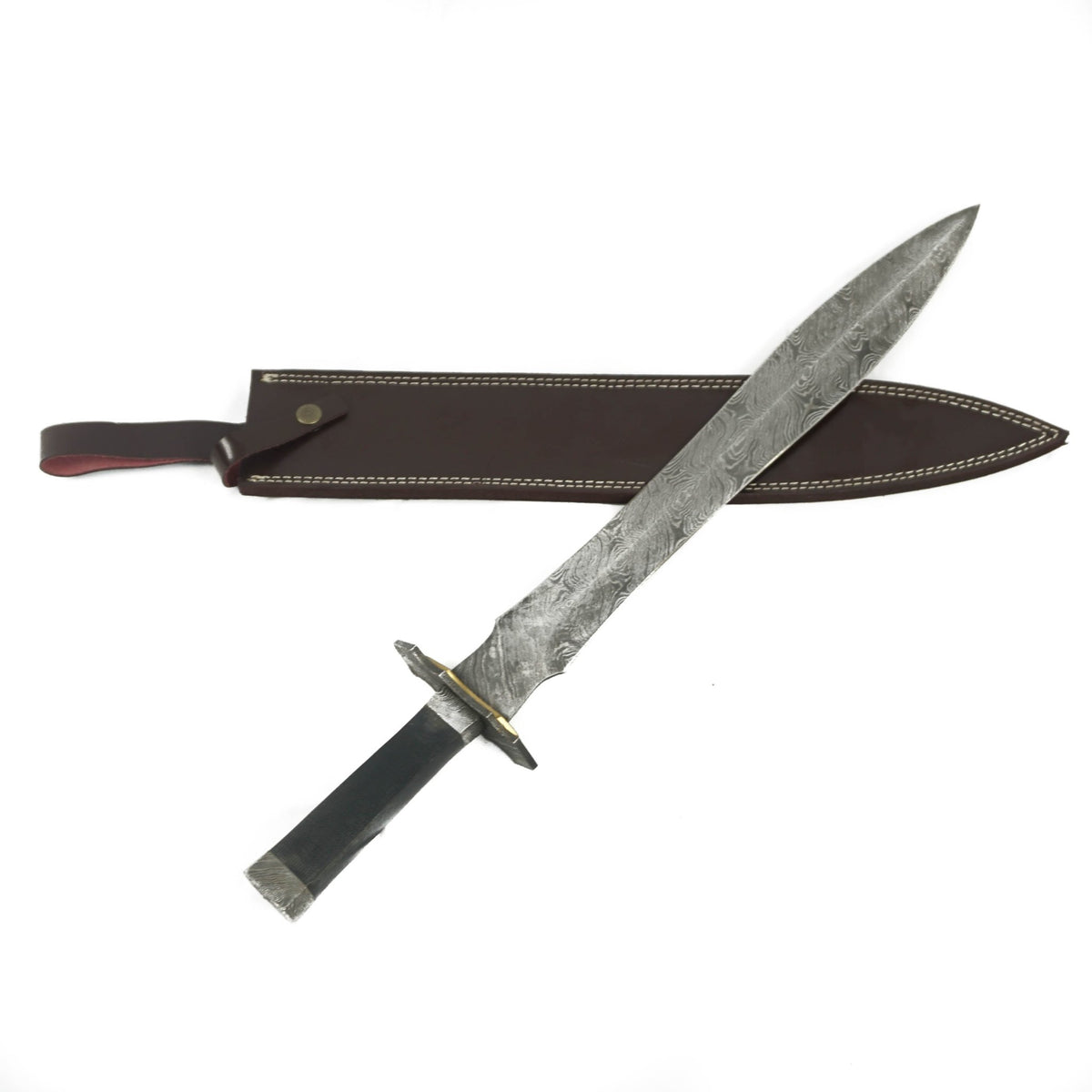 The Allure and Artistry of Buying a High Carbon Damascus Steel Sword - Battling Blades