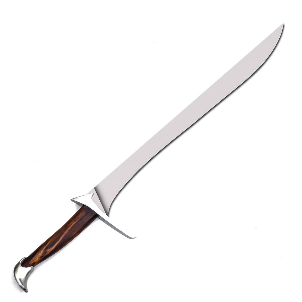 Iberian falcata sword with forward-curved blade