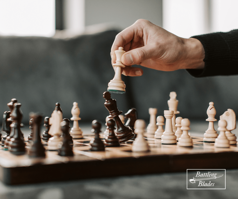 Explore the Thrill of Chess Playing with Marble Chess Set - Battling Blades