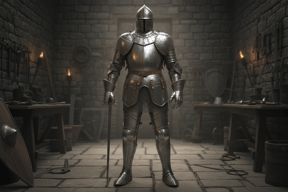 Medieval Dress of Armor – Durable, Hand-Forged, and Functional - Battling Blades