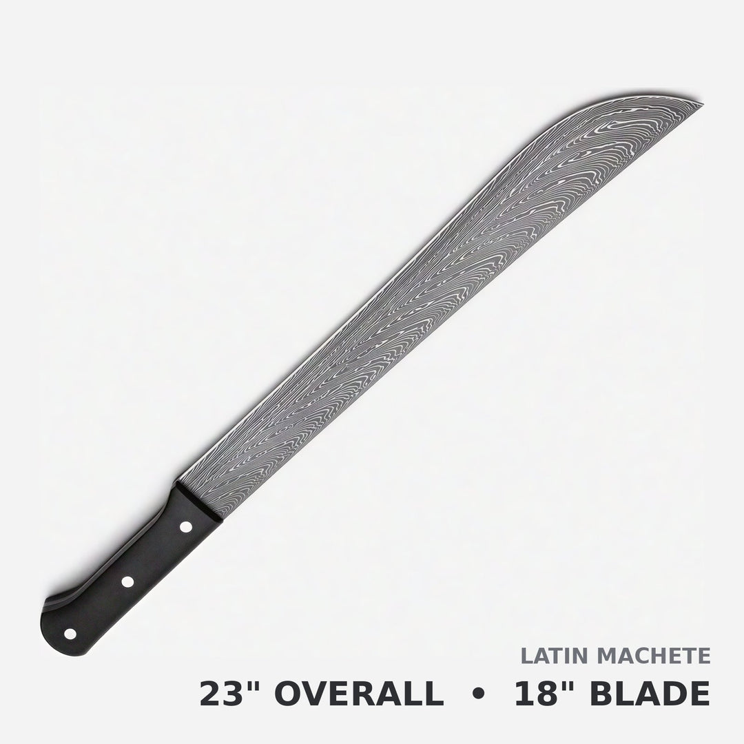 Latin Machete Size