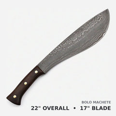 Bolo Machete Size