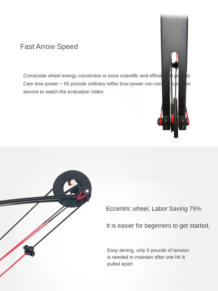 Draw Length Sports Bow - Recurve Archery Bow