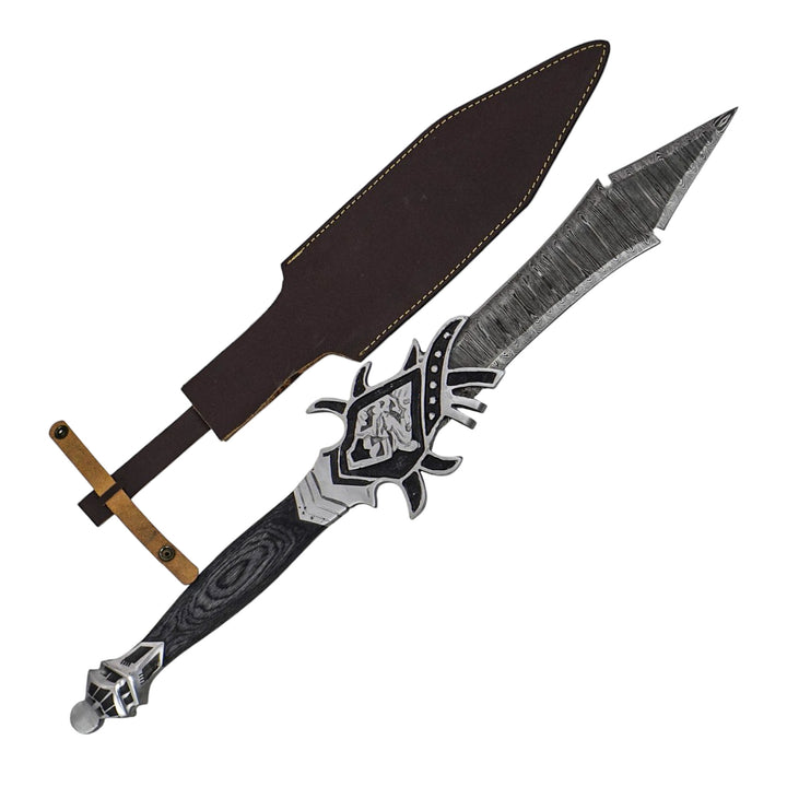 Fantasy Sword- Damascus Steel-27" - Battling Blades