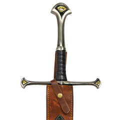 Greatsword- Two Handed Longsword - High Carbon Damascus Steel - 48" - Battling Blades