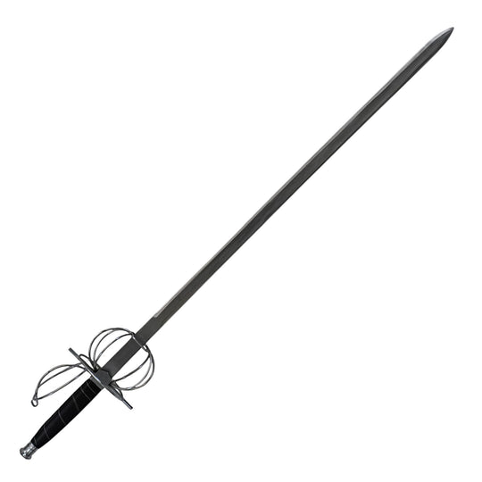 Swept-Hilt Rapier Sword- 1095 Steel -48" - Battling Blades