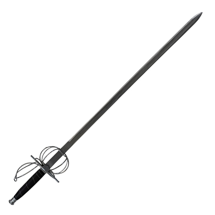 Swept-Hilt Rapier Sword- 1095 Steel -48" - Battling Blades