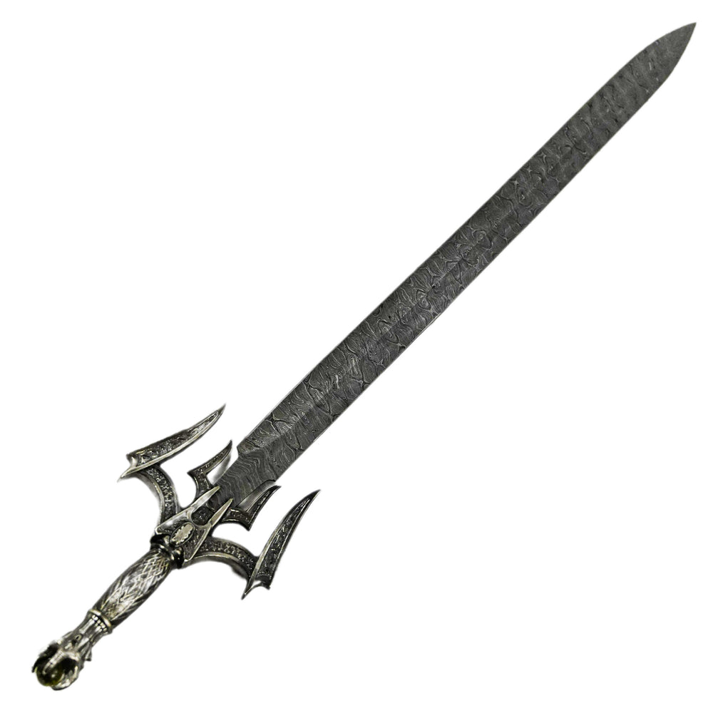 Viking King Sword- High Carbon Damascus Steel - 50"