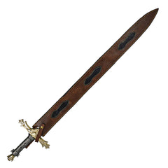 Charlemagne Longsword- Joyeuse Sword- High Carbon Damascus- 47" - Battling Blades