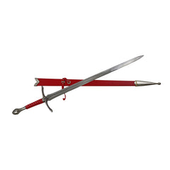 Red Longsword - 1095 Steel- 44" - Battling Blades