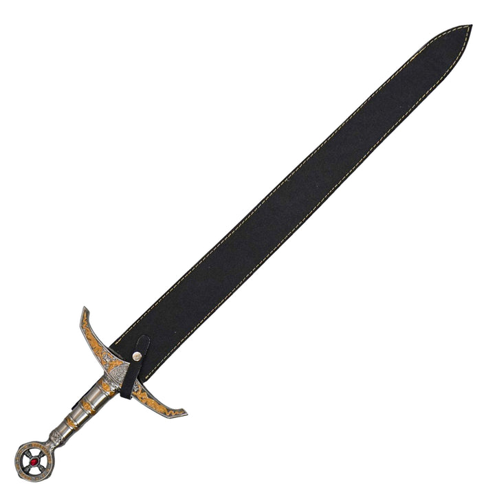 King's Sword- Longsword- Damascus Steel- 39.5" - Battling Blades