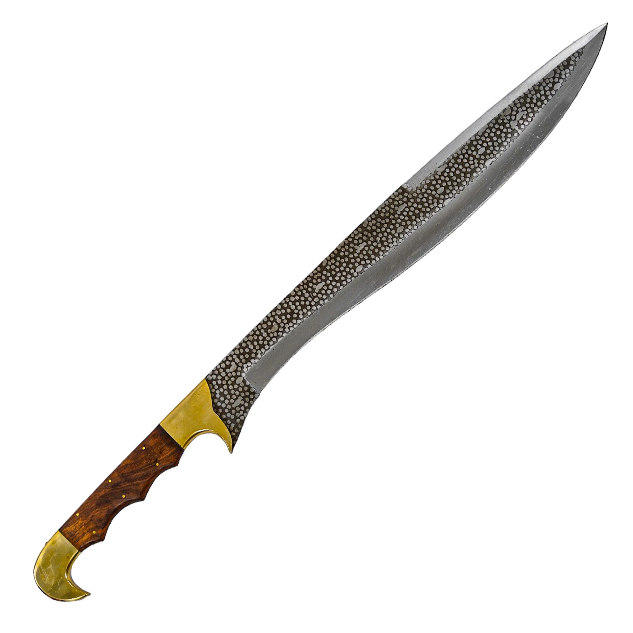Falcata Sword- High Carbon Damascus Steel - 30