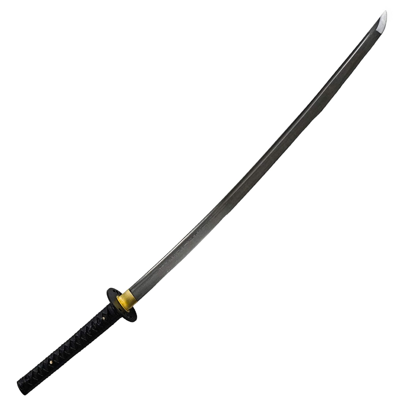 Katana Sword- High Carbon Damascus Steel Sword- 40.5" - Battling Blades