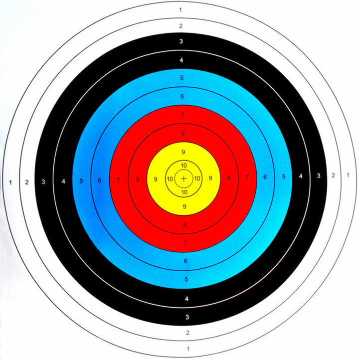 Archery Target Paper Face: 10-900pcs 40x40cm Aim Stickers