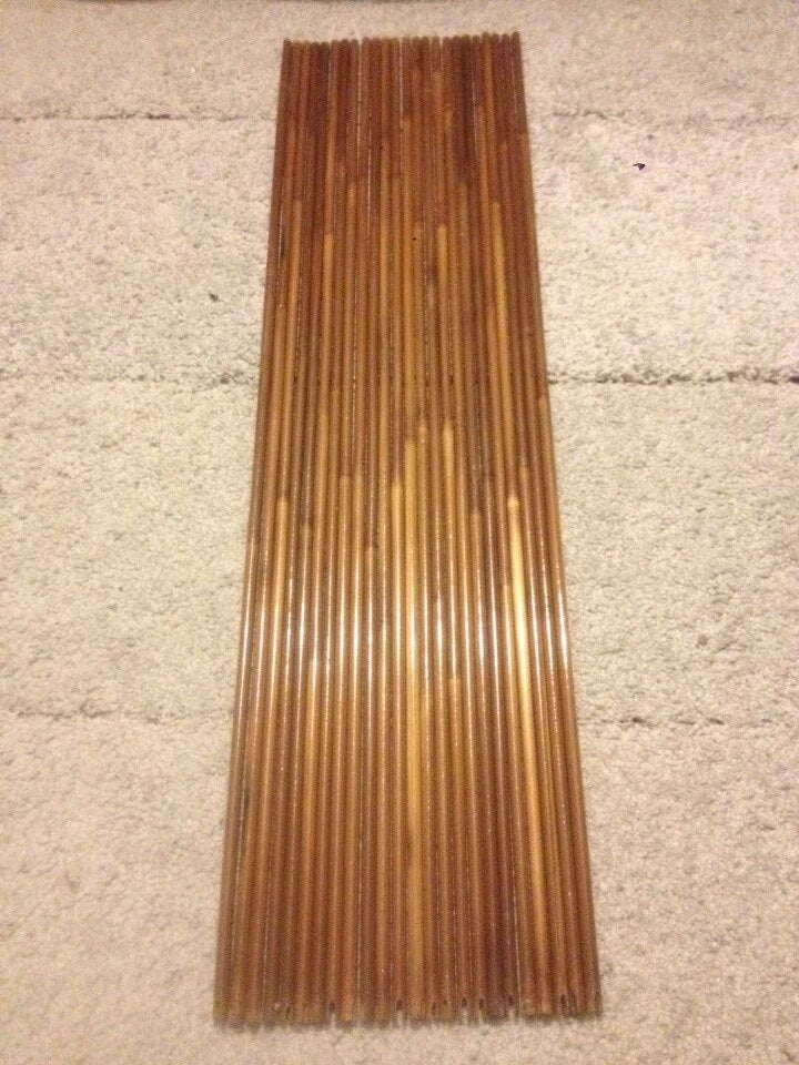 12pcs Handmade High Quality Bamboo Shaft