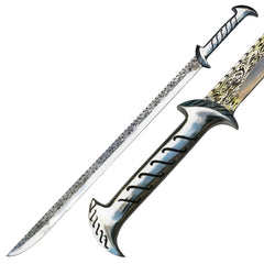 Falchion Sword- High Carbon 1095 Steel Sword- 37.5"- Curved Sword - Battling Blades