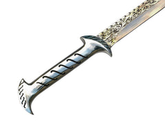 Falchion Sword- High Carbon 1095 Steel Sword- 37.5"- Curved Sword - Battling Blades