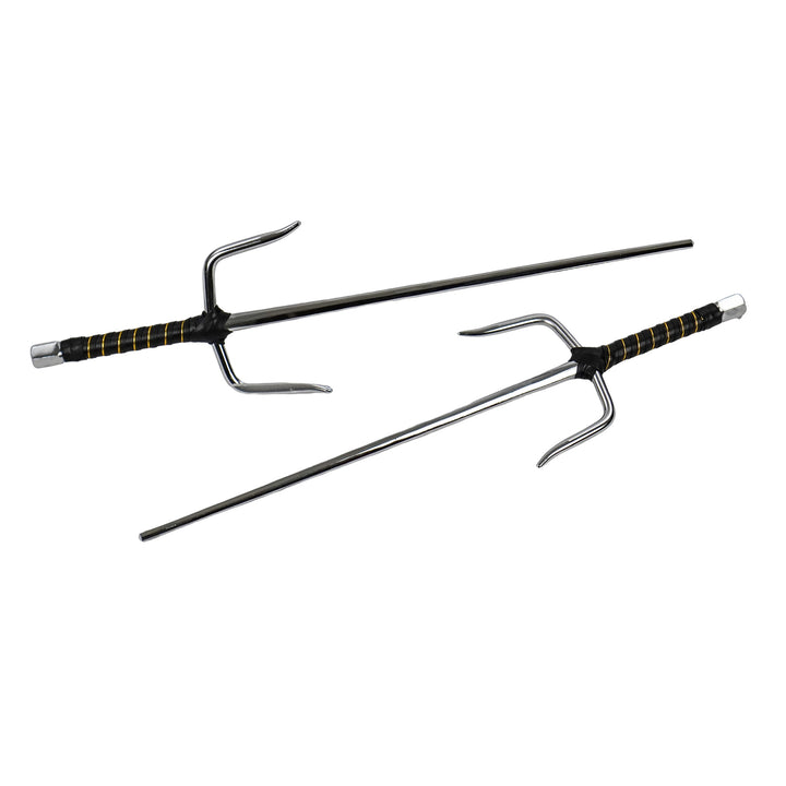 Sai- High Carbon 1095 Steel– Set of Two- 21" - Battling Blades