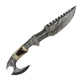 Trailblazer Tracker Knife- Double Bladed- High Carbon Damascus Steel