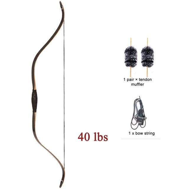 Traditional Bow 46inch Longbow - Recurve Archery Bow