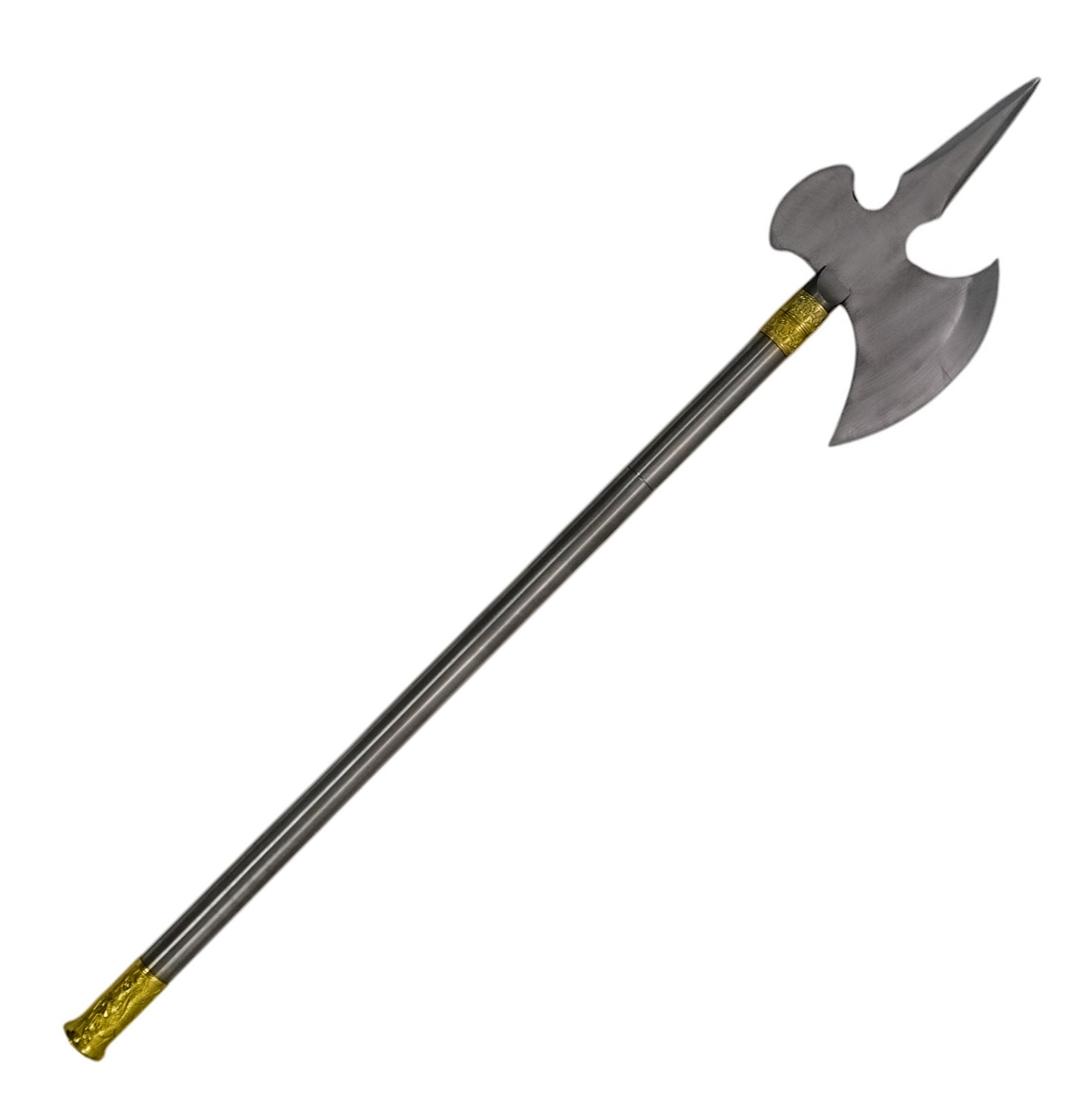 Halberd- Polearm- 1095 Steel- 43" - Battling Blades