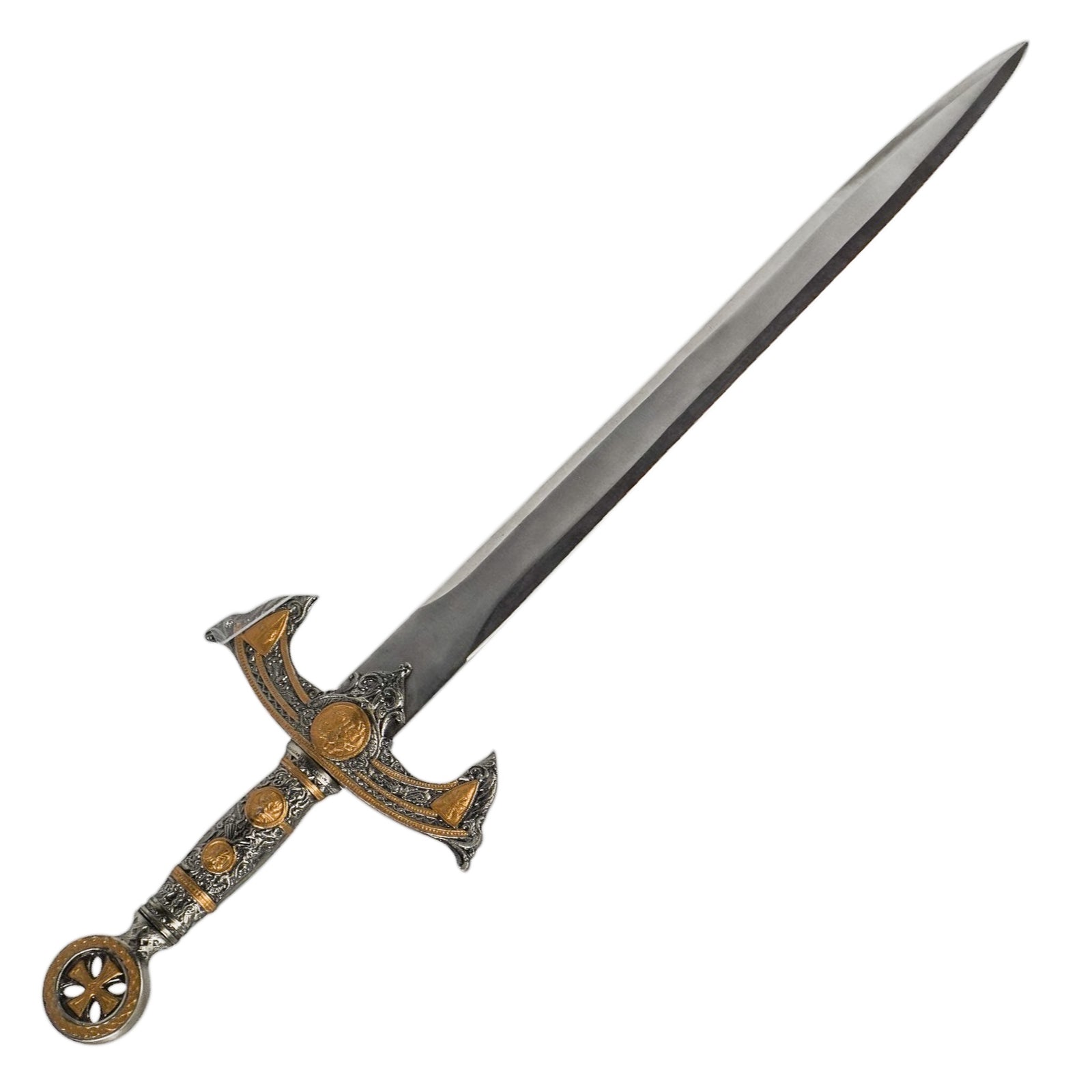 King's Sword-Longsword/ Bastard Sword- 1095 Steel-40" - Battling Blades