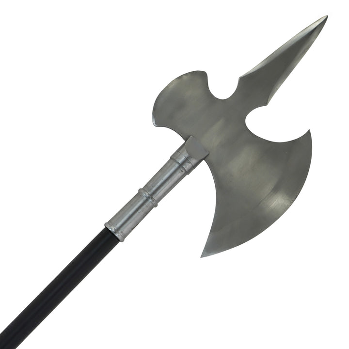 Halberd- Polearm- Stainless Steel- 74" - Battling Blades