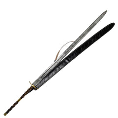 Zweihänder Sword- High Carbon Damascus Steel - 60" - Battling Blades