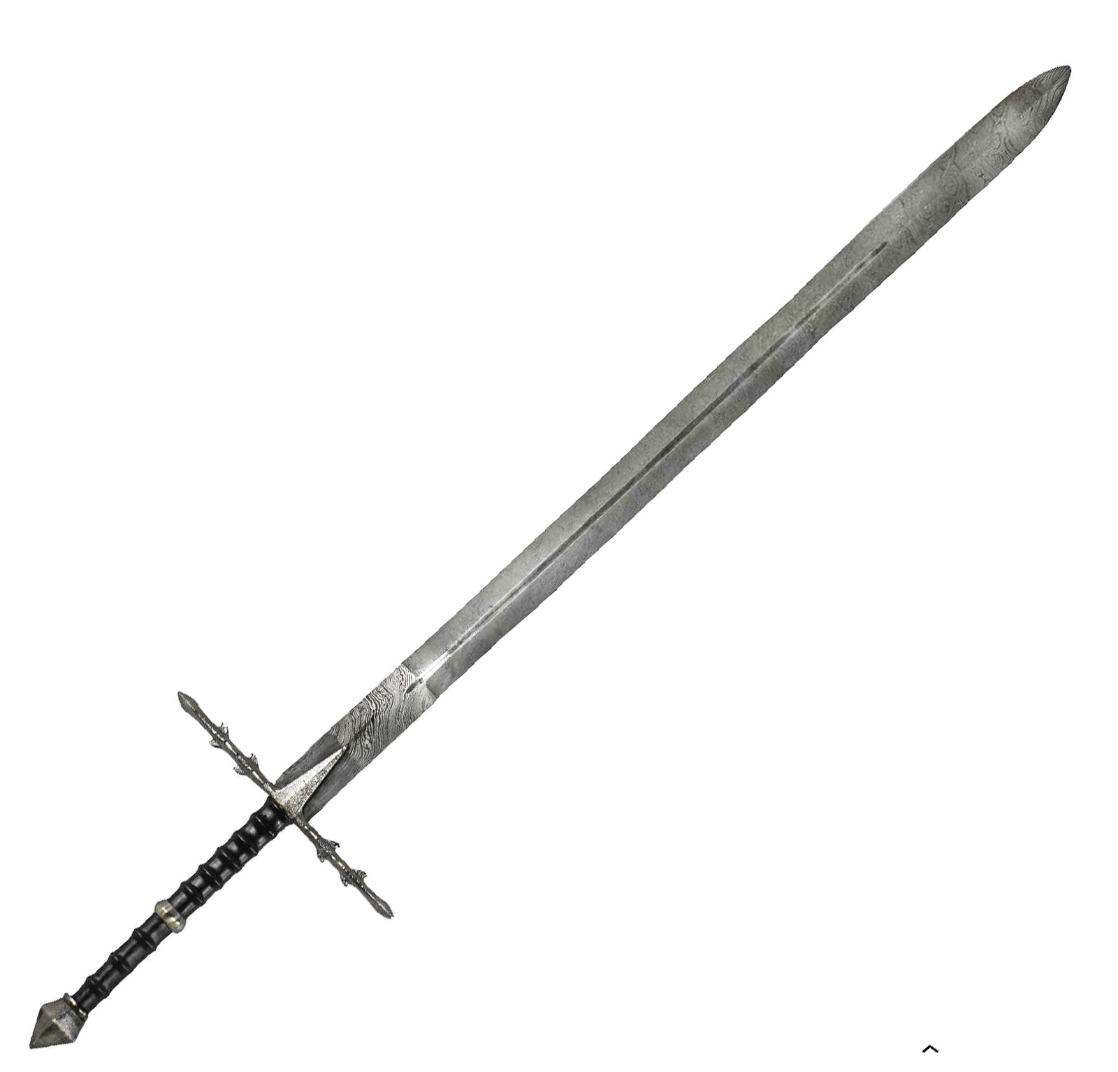 Zweihänder Sword- Damascus Steel - 54" - Battling Blades