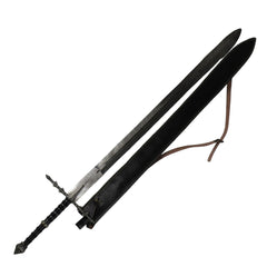 Zweihänder Sword- Damascus Steel - 54" - Battling Blades