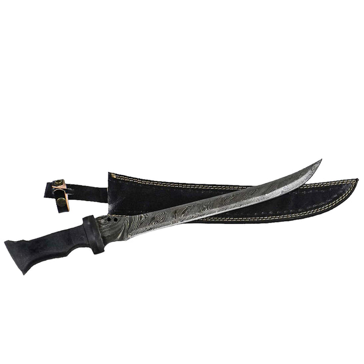 Talwar Sword- High Carbon Damascus Steel- 30"