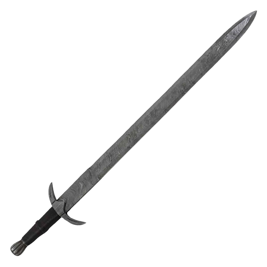 Knight's Templar Sword- Longsword- Damascus Steel- 36"