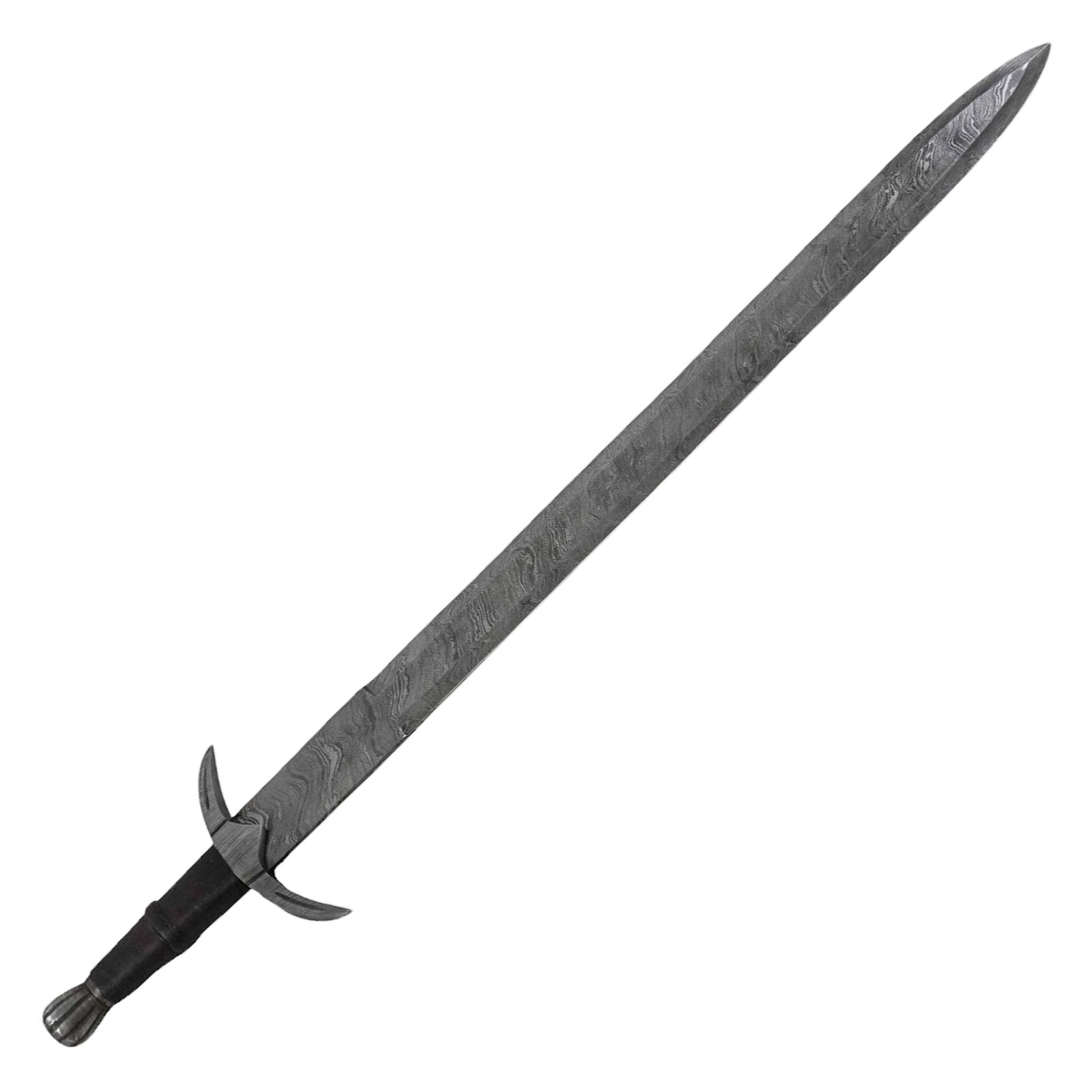 Knight's Templar Sword- Longsword- Damascus Steel- 36" - Battling Blades