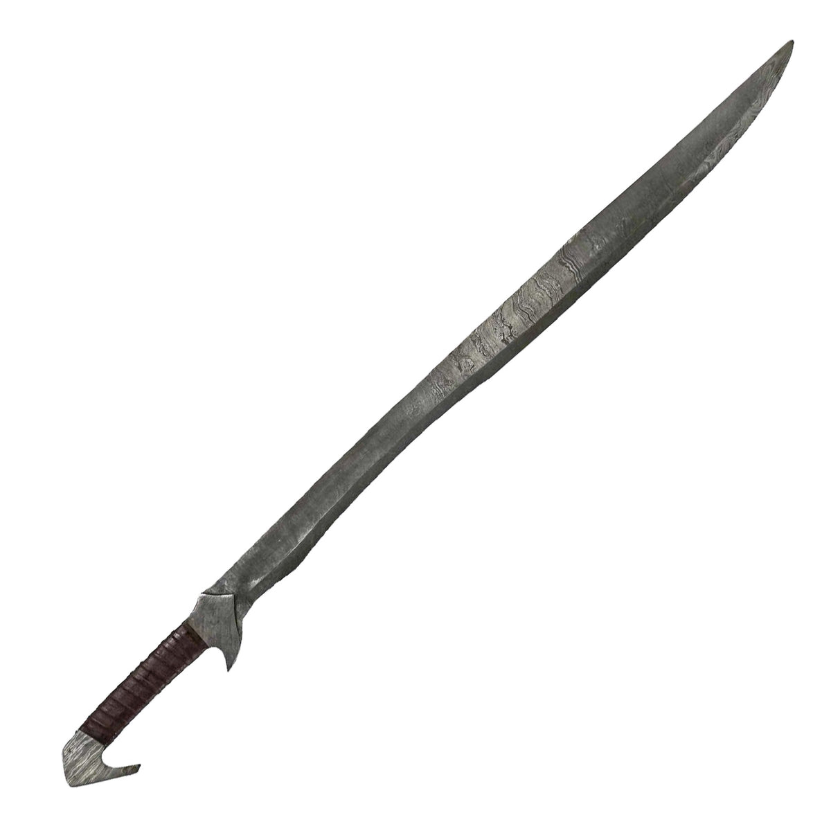 Fantasy Scimitar - High Carbon Damascus Steel- 48" - Battling Blades