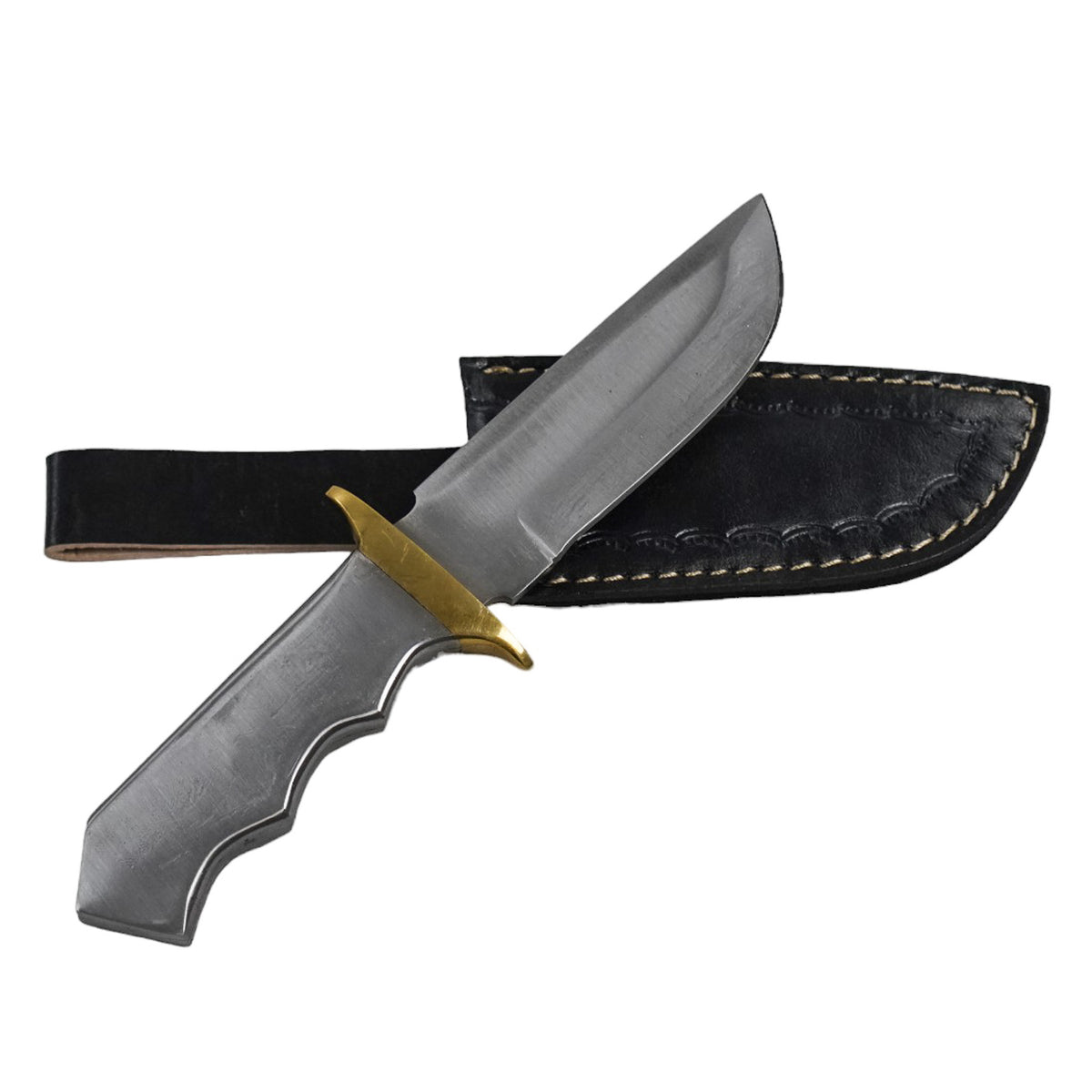 Hunting Knife - 1095 Steel - 8" - Battling Blades