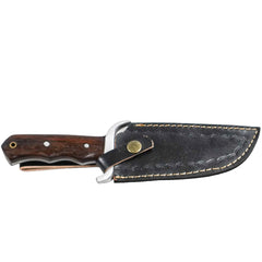 Woodsman's Pal Knife- Tracker Knife- High Carbon Damascus Steel- 10" - Battling Blades